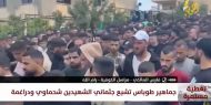 مراسلنا: ‫جماهير غفيرة تشيع جثمان الشهيد علاء شريتح في طولكرم