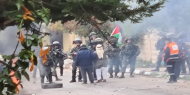 إصابات بالاختناق خلال مواجهات مع الاحتلال في برقة