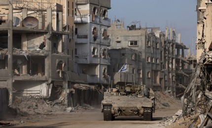 الاحتلال يوسع المنطقة الصفراء في حي التفاح شرق مدينة غزة