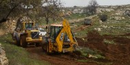 الاحتلال يجرف أراضي جنوب نابلس بهدف توسيع مستوطنة "رحاليم"