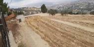 الاحتلال يجرف أراضٍ في محيط جبل صبيح جنوب شرق نابلس
