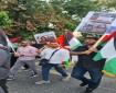بالصور: التيار الإصلاحي في حركة فتح بساحة اليونان وقبرص يشارك في إحياء الذكرى ال75 للنكبة