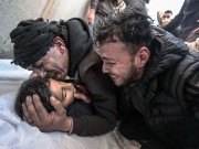 شهيد ومصابون جراء قصف طائرات الاحتلال المسيرة مواطنين غرب رفح جنوب القطاع