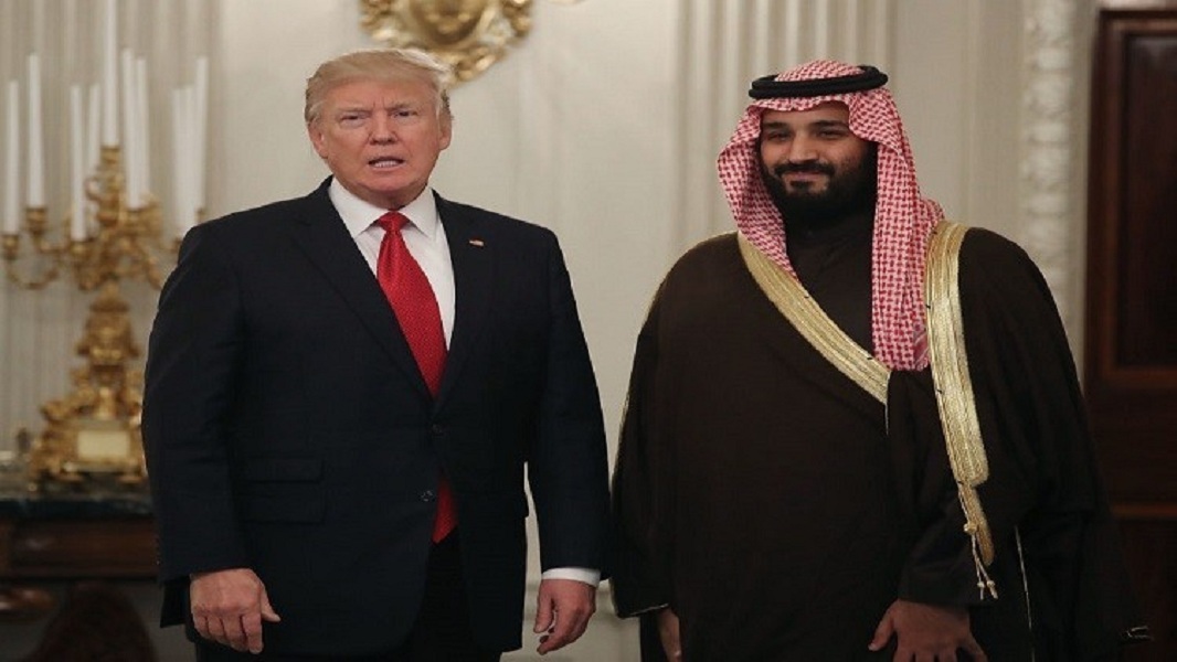 ترامب وولي العهد السعودي "ارشيفية